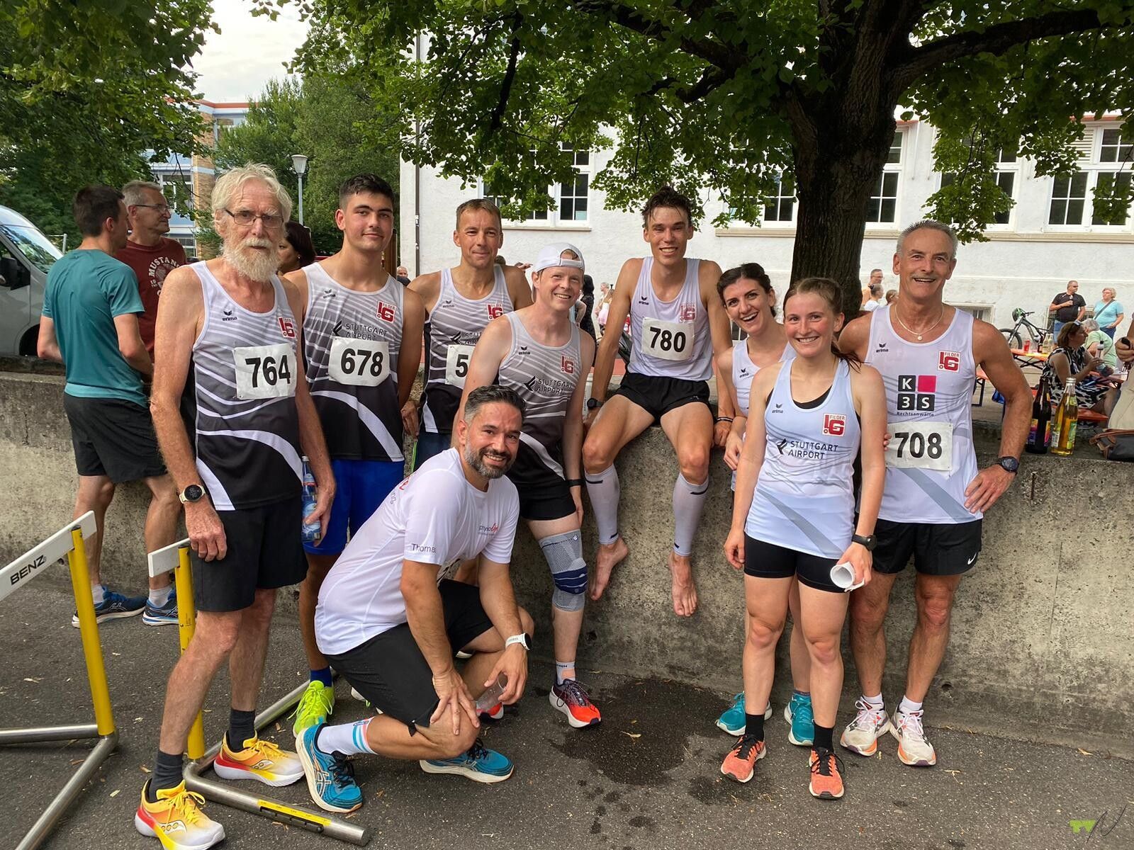 Nellinger Teilnehmer beim Stadtlauf in Wendlingen